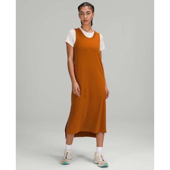 Lululemon All Yours Tank Maxi Dress Butternut Brown - Picture 1 of 4